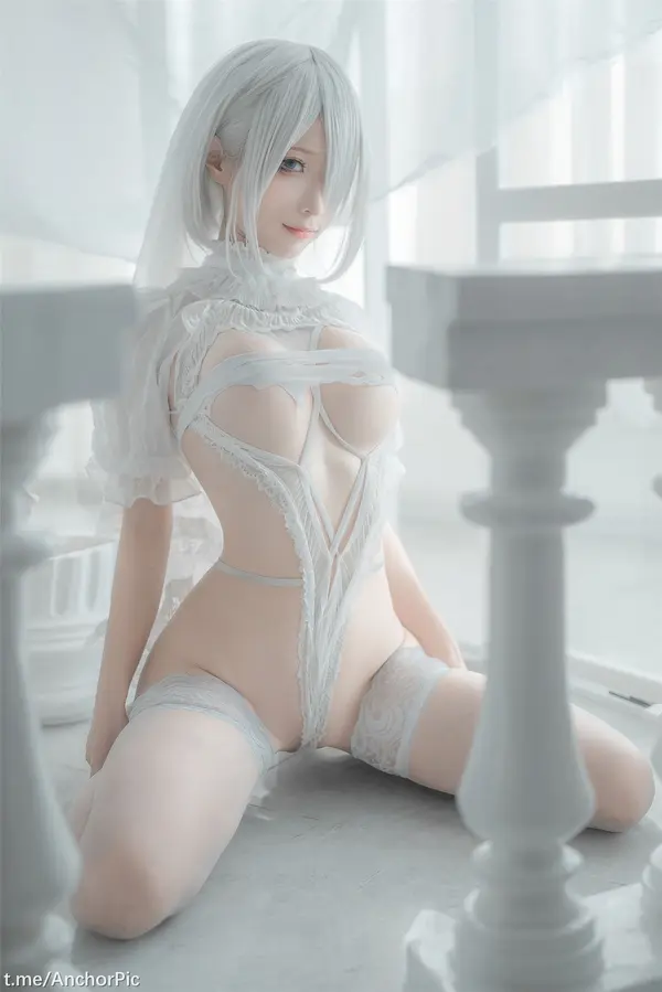 蠢沫沫《2B 白婚纱》